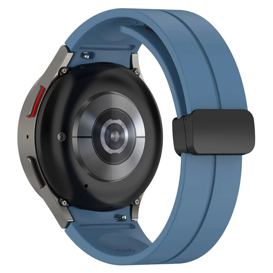 Magnetic Band For Samsung Galaxy Watch 7 6 5 4 44mm 40mm/5 pro 45mm Silicone 20mm watch Bracelet Galaxy 6 classic 43 47 mm strap