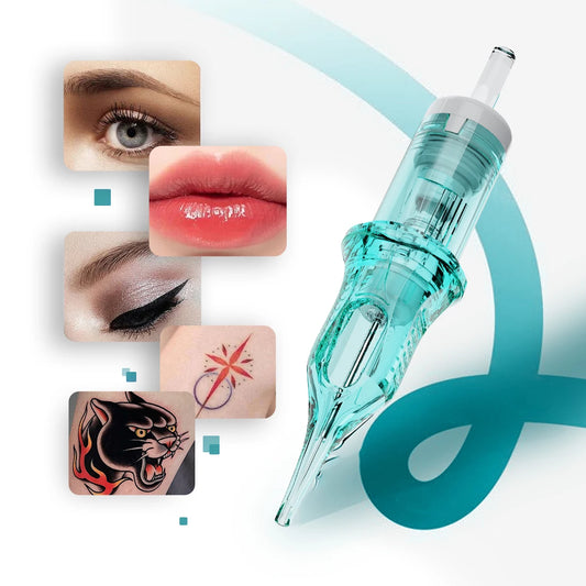 Dragonhawk ALPHA Tattoo Cartridges Needles Supplies RL RM M RS for Tattoo Machine Gun Permanent Makeup or Body Art Given Tattoo