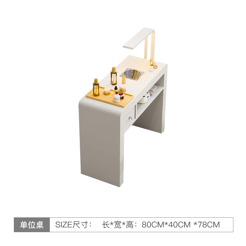 Professional Manicure Tables Rest Salon Portable Table Nails Designer Aesthetic Hair Furniture Desk Nageltisch Station Chair