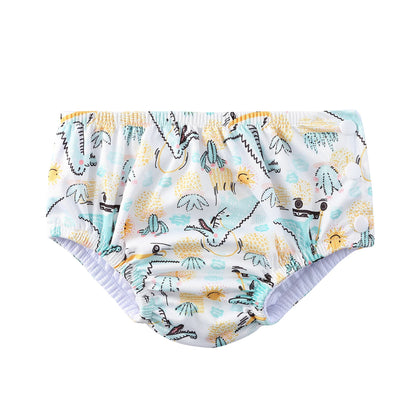Babyland Baby Swimming Pool Diaper 1PC Waterproof Cloth Diapers Swimwear for Kids Pool Pant Swimming Fit For Baby 0--3 Years