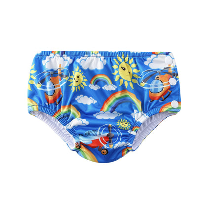 Babyland Baby Swimming Pool Diaper 1PC Waterproof Cloth Diapers Swimwear for Kids Pool Pant Swimming Fit For Baby 0--3 Years
