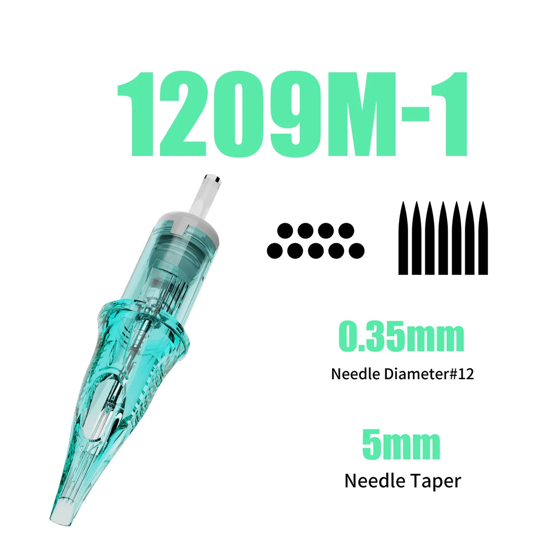 Dragonhawk ALPHA Tattoo Cartridges Needles Supplies RL RM M RS for Tattoo Machine Gun Permanent Makeup or Body Art Given Tattoo