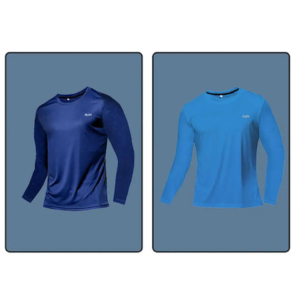 Men Women Quick Dry Long Sleeve Sport T Shirt Gym Jerseys Fitness Shirt Trainer Running T-Shirt Teenager Breathable Sportswears