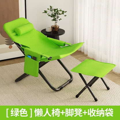 Outdoors Folding Beach Chair Portable Camp Out Camping Equipment Beach Chair Sunlounger Backrest Furniture Silla De Comedor FYBC