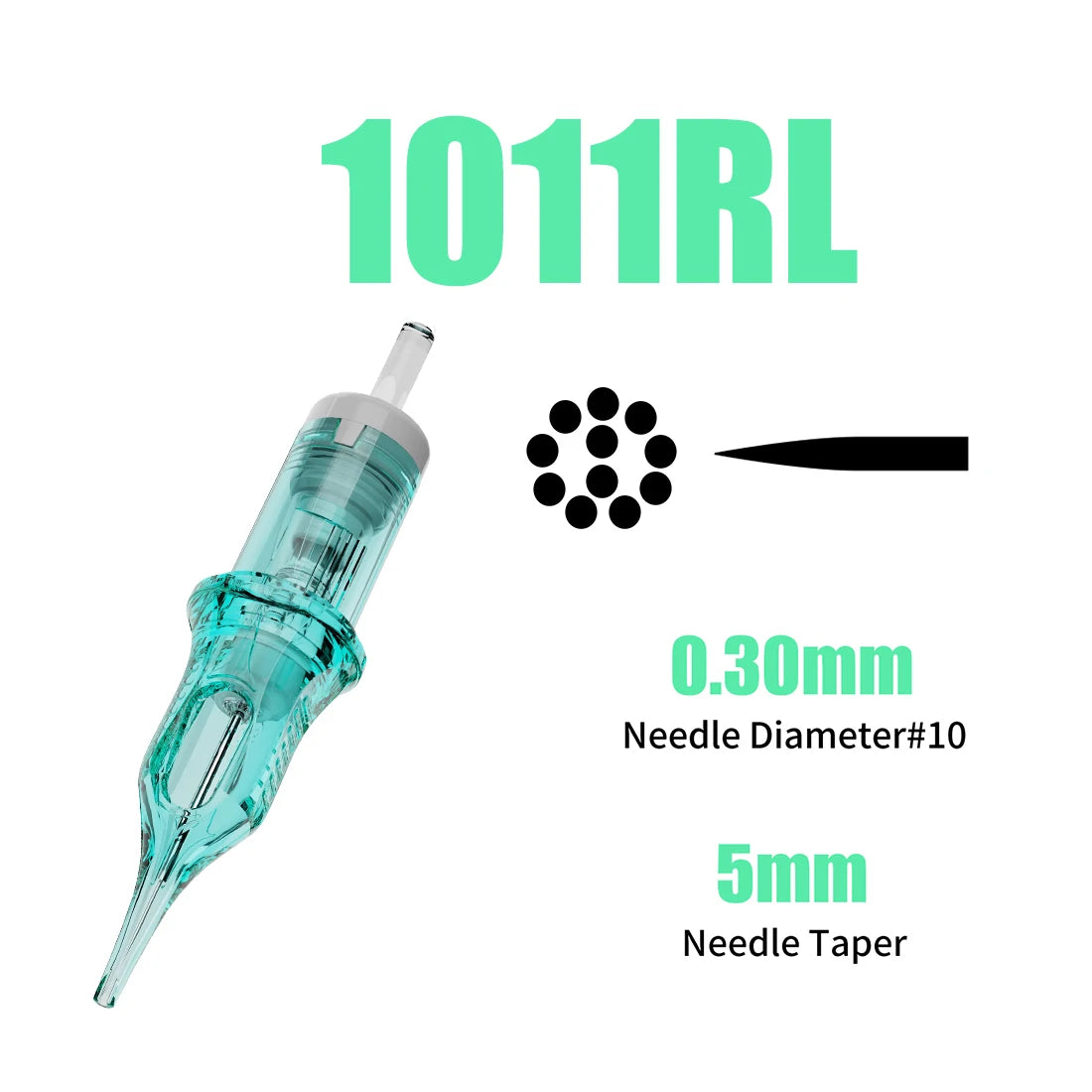 Dragonhawk ALPHA Tattoo Cartridges Needles Supplies RL RM M RS for Tattoo Machine Gun Permanent Makeup or Body Art Given Tattoo