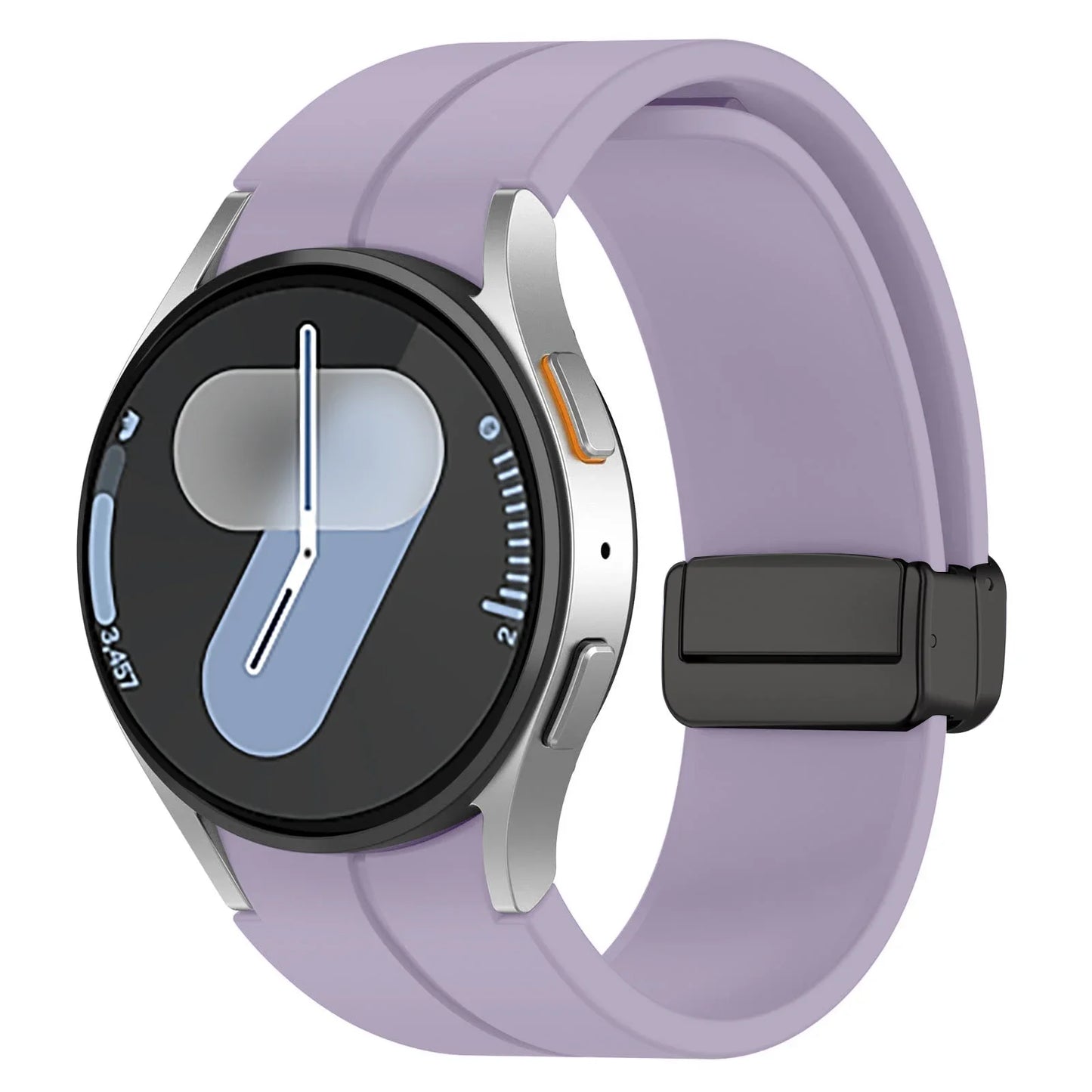 Magnetic Band For Samsung Galaxy Watch 7 6 5 4 44mm 40mm/5 pro 45mm Silicone 20mm watch Bracelet Galaxy 6 classic 43 47 mm strap
