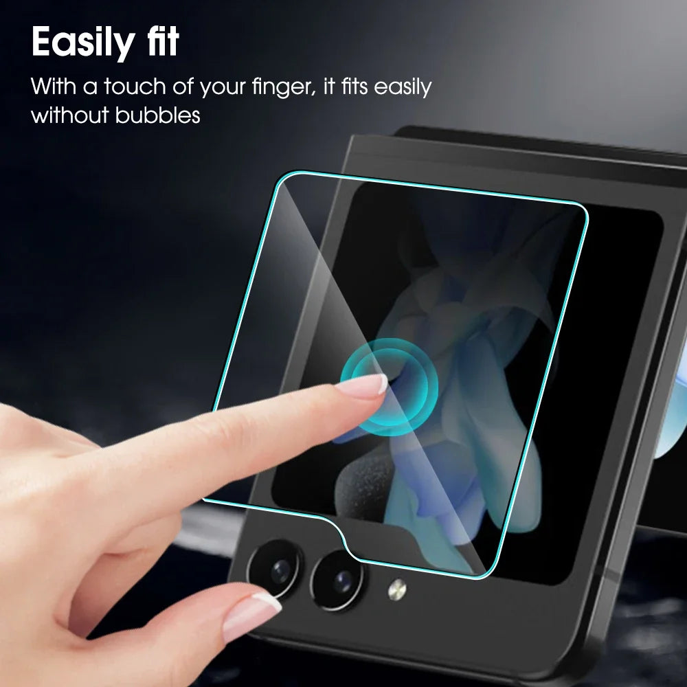 5/1Pcs zFlip7 zFlip6 Back Screen Protector For Samsung Z Flip 7 6 5 Flip6 Flip7 HD Tempered Glass 9H Hardness Protective Film