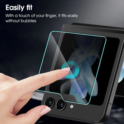 5/1Pcs zFlip7 zFlip6 Back Screen Protector For Samsung Z Flip 7 6 5 Flip6 Flip7 HD Tempered Glass 9H Hardness Protective Film