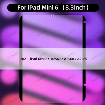 For 2024 iPad Air 11 13 M2 Pro 11 13 M4 Magnetic Paper Feel Film for 10th 9.7 5 6th 10.5 10.2 7 8 9th mini 45 6 Screen Protector