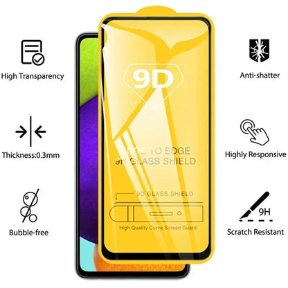 4Pcs 9D  Anti-Burst Protective Glass for Samsung S20 S21 S23 FE S10E  Galaxy Screen Protector FOR SAMSUNG S22 S23  S24 PLUS