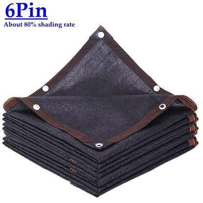 30%~90% Shading Anti-UV Black HDPE Sunshade Net Greenhouse Garden Succulent Plants Cover Netting Swimming Pool Sun Shade Net