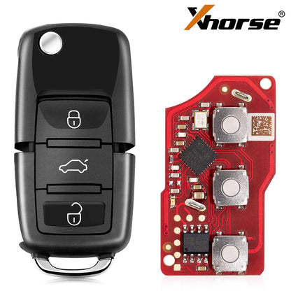 5PCS Xhorse XK Wire Remote Key XKB520EN XKB501EN XKLKS0EN XKDS00EN XKFO01EN XKB508EN XKHY01EN XKHY05EN for Mini Key Tool/VVDI2