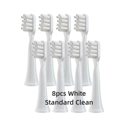 For XIAOMI MIJIA T100 Replacement Brush Heads Sonic Electric Toothbrush Vacuum DuPont Soft Bristle Suitable Nozzles