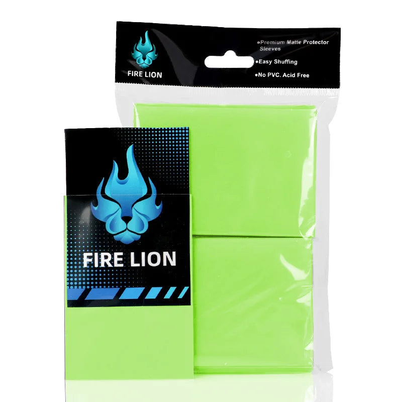 100pcs 66x91mm Card Sleeves For Trading Cards, Matte Card Sleeves Deck Card Protectors, Soft Sleeves For Standard Cards