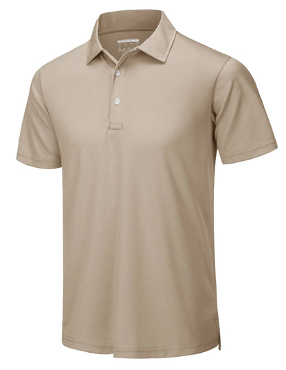 TACVASEN Summer Casual T-shirts Mens Short Sleeve Polo Shirts Button Down Work Shirts Quick Dry Tee Sports Fishing Golf Pullover