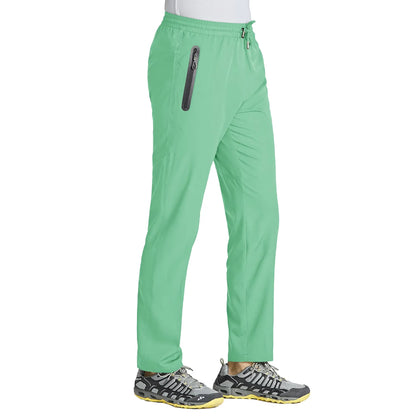 TACVASEN Outdoor Pants Men Quick Dry Straight Running Hiking Pants Elastic Lightweight Yoga Fitness Exercise Sweatpants Joggers