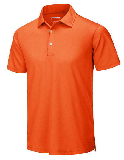 TACVASEN Summer Casual T-shirts Mens Short Sleeve Polo Shirts Button Down Work Shirts Quick Dry Tee Sports Fishing Golf Pullover
