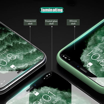 3PCS Full Cover Tempered Glass for iPhone 16 15 14 13 12 11 Pro Max Screen Protector for iPhone 16e 13 12 Mini X XR XS SE 2020
