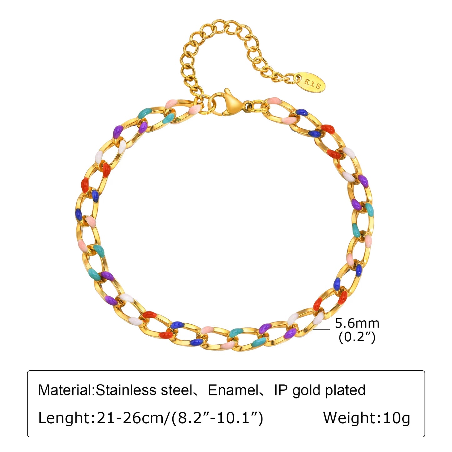 Anklet Bracelet on Legs Stainless Steel ,waterproof Adjustable Beach Beaded Ball Cuban Link Summer Boho Foot Jewelry for Women
