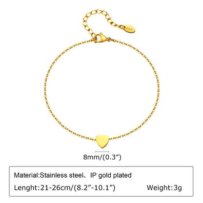 Anklet Bracelet on Legs Stainless Steel ,waterproof Adjustable Beach Beaded Ball Cuban Link Summer Boho Foot Jewelry for Women