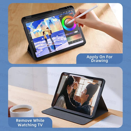 For 2024 iPad Air 11 13 M2 Pro 11 13 M4 Magnetic Paper Feel Film for 10th 9.7 5 6th 10.5 10.2 7 8 9th mini 45 6 Screen Protector
