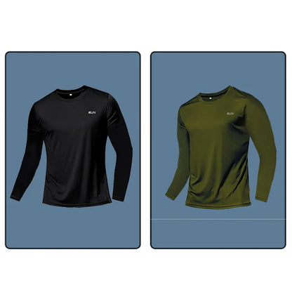 Men Women Quick Dry Long Sleeve Sport T Shirt Gym Jerseys Fitness Shirt Trainer Running T-Shirt Teenager Breathable Sportswears