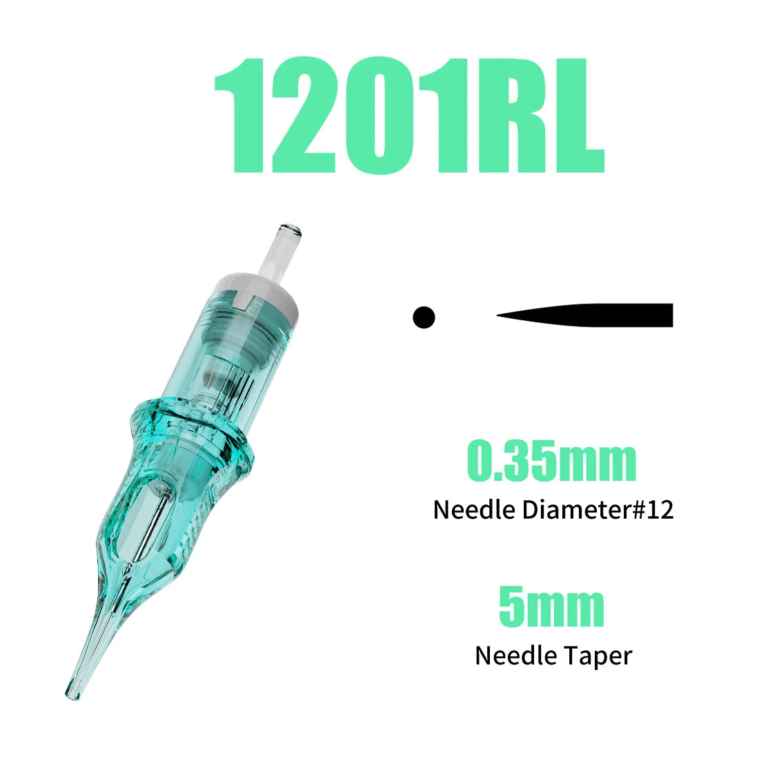 Dragonhawk ALPHA Tattoo Cartridges Needles Supplies RL RM M RS for Tattoo Machine Gun Permanent Makeup or Body Art Given Tattoo