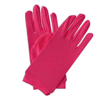 Woman Gloves for Summer Satin Sunscreen  Female Thin Solid Color Ceremonial Performance Dance Breathable Driving Gloves