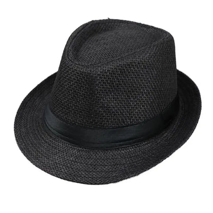 Summer Children's Hat Straw Hat Boys and Girls Baby Cap Manual Straw Summer Vacation Hat Parent-child for Sun Caps