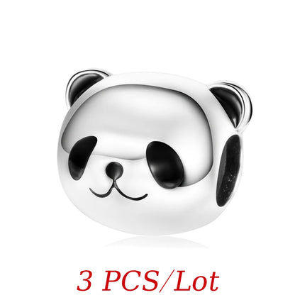 Cute Hanging Sloth Charm Fit Original Pan Bracelet DIY Women Jewelry Gift Sweet Animals Beads 2024 New Arrivals