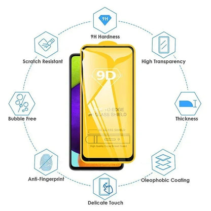 4Pcs 9D  Anti-Burst Protective Glass for Samsung S20 S21 S23 FE S10E  Galaxy Screen Protector FOR SAMSUNG S22 S23  S24 PLUS
