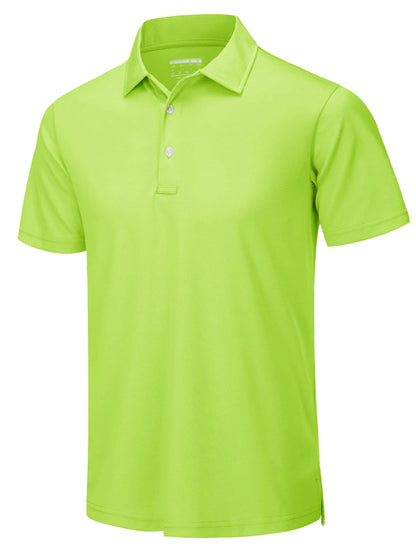TACVASEN Summer Casual T-shirts Mens Short Sleeve Polo Shirts Button Down Work Shirts Quick Dry Tee Sports Fishing Golf Pullover