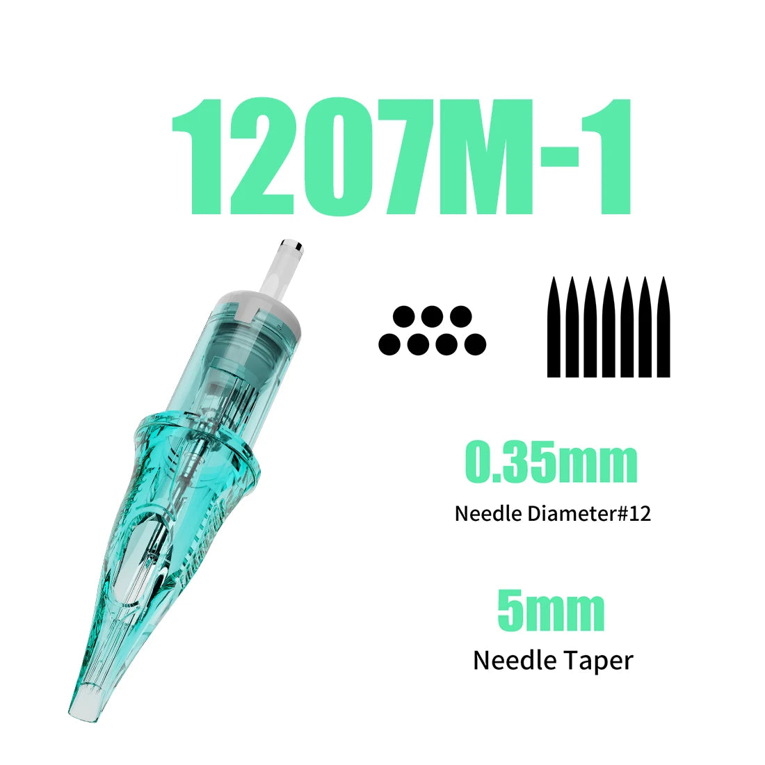 Dragonhawk ALPHA Tattoo Cartridges Needles Supplies RL RM M RS for Tattoo Machine Gun Permanent Makeup or Body Art Given Tattoo