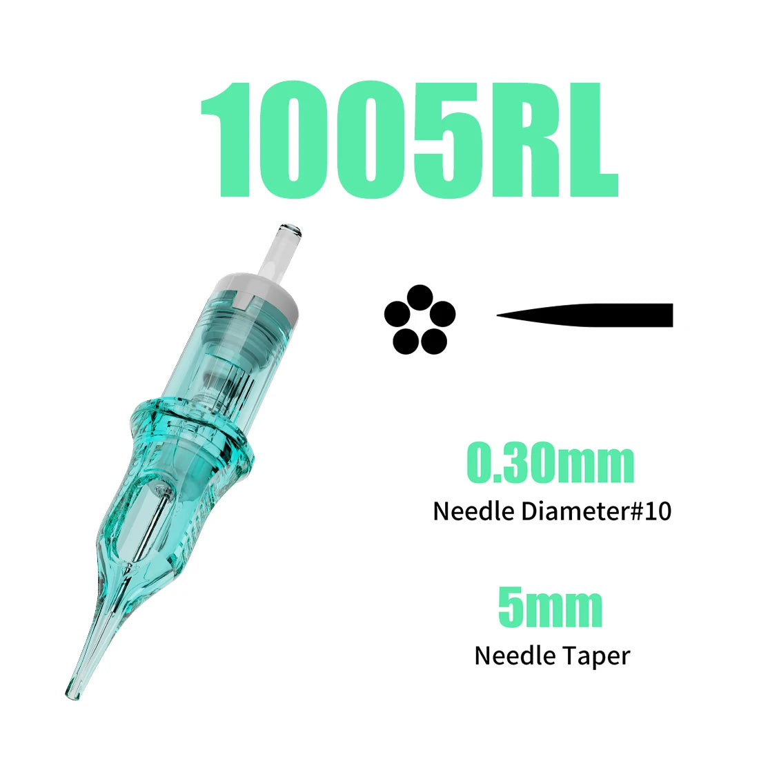 Dragonhawk ALPHA Tattoo Cartridges Needles Supplies RL RM M RS for Tattoo Machine Gun Permanent Makeup or Body Art Given Tattoo