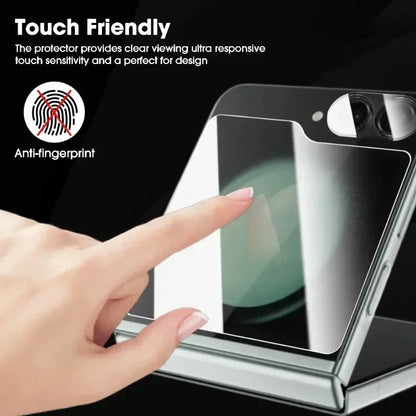 Flip 7 Full Coverage Inner Hydrogel Film for Samsung Galaxy Z Flip 7 Flip 6 5 Tempered Glass Screen Protectors Camera Lens Films