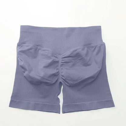 NCLAGEN Seamless Shorts 4.5" Gym Shorts Woman Scrunch Butt Fitness Sports Short Workout Seamless Leggings Running Yoga bottoms