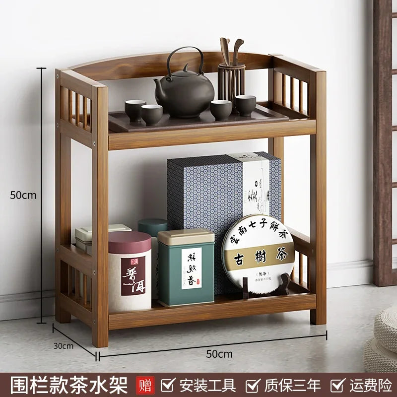 Multifunctional Living Room Center Table Drawer Design Bedside Table Universal Pulley Side Table All-match Scene Home Furniture