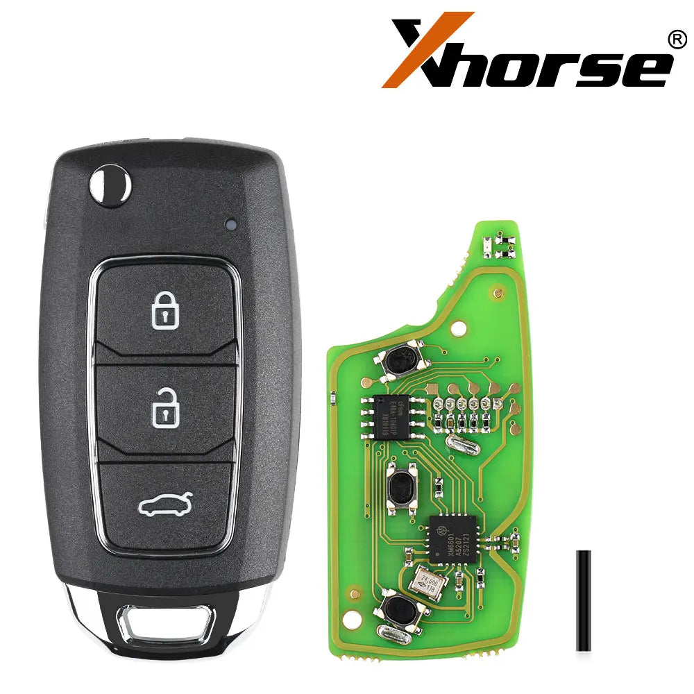 5PCS Xhorse XK Wire Remote Key XKB520EN XKB501EN XKLKS0EN XKDS00EN XKFO01EN XKB508EN XKHY01EN XKHY05EN for Mini Key Tool/VVDI2