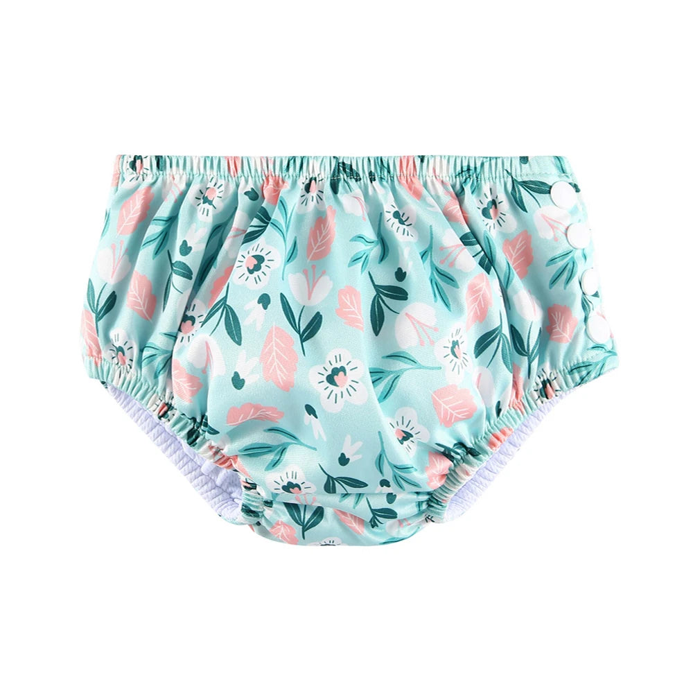 Babyland Baby Swimming Pool Diaper 1PC Waterproof Cloth Diapers Swimwear for Kids Pool Pant Swimming Fit For Baby 0--3 Years