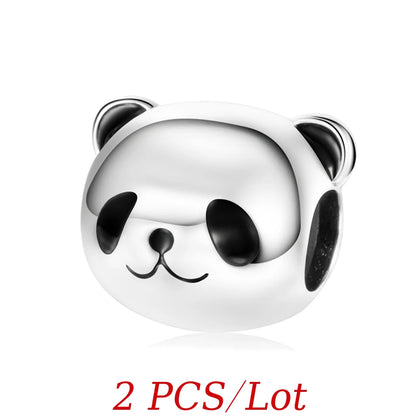 Cute Hanging Sloth Charm Fit Original Pan Bracelet DIY Women Jewelry Gift Sweet Animals Beads 2024 New Arrivals
