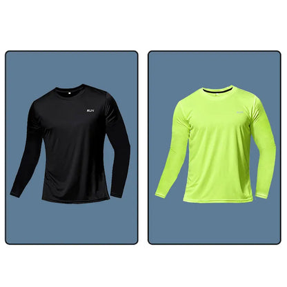 Men Women Quick Dry Long Sleeve Sport T Shirt Gym Jerseys Fitness Shirt Trainer Running T-Shirt Teenager Breathable Sportswears