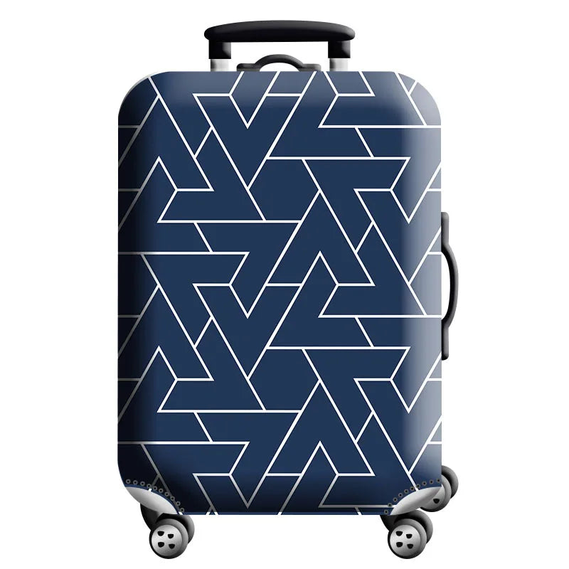 Luggage Cover Stretch Fabric Suitcase Protector Baggage Dust Case Cover Suitable for18-32 Inch Suitcase Case Travel Organizer