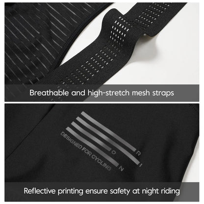RION Men's Cycling Bib Shorts Mountain Bike MTB Clothes Downhill Bicycle Tights Road Riding Motocross Dolomiti 8H Outdoors Pro