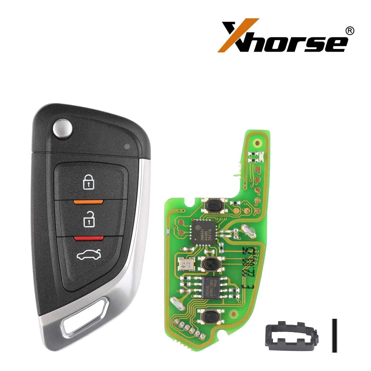5PCS Xhorse XK Wire Remote Key XKB520EN XKB501EN XKLKS0EN XKDS00EN XKFO01EN XKB508EN XKHY01EN XKHY05EN for Mini Key Tool/VVDI2