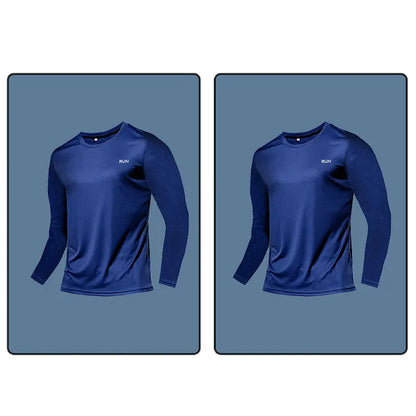 Men Women Quick Dry Long Sleeve Sport T Shirt Gym Jerseys Fitness Shirt Trainer Running T-Shirt Teenager Breathable Sportswears