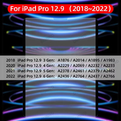 For 2024 iPad Air 11 13 M2 Pro 11 13 M4 Magnetic Paper Feel Film for 10th 9.7 5 6th 10.5 10.2 7 8 9th mini 45 6 Screen Protector