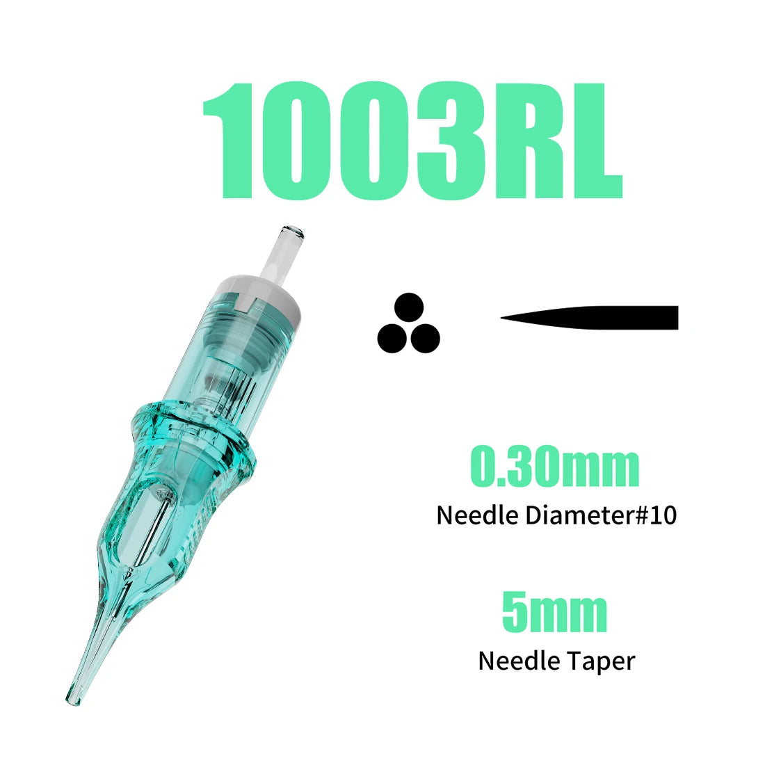 Dragonhawk ALPHA Tattoo Cartridges Needles Supplies RL RM M RS for Tattoo Machine Gun Permanent Makeup or Body Art Given Tattoo