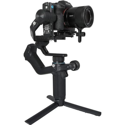 FeiyuTech SCORP Mini 2 Handheld Gimbal 3-Axis Mirrorless & Action Camera Smartphone with AI tracker Magnetic Fill, 1.2kg Payload