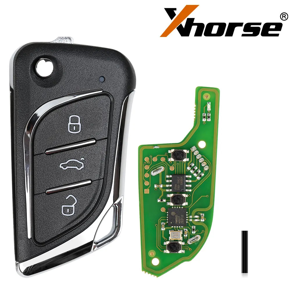 5PCS Xhorse XK Wire Remote Key XKB520EN XKB501EN XKLKS0EN XKDS00EN XKFO01EN XKB508EN XKHY01EN XKHY05EN for Mini Key Tool/VVDI2