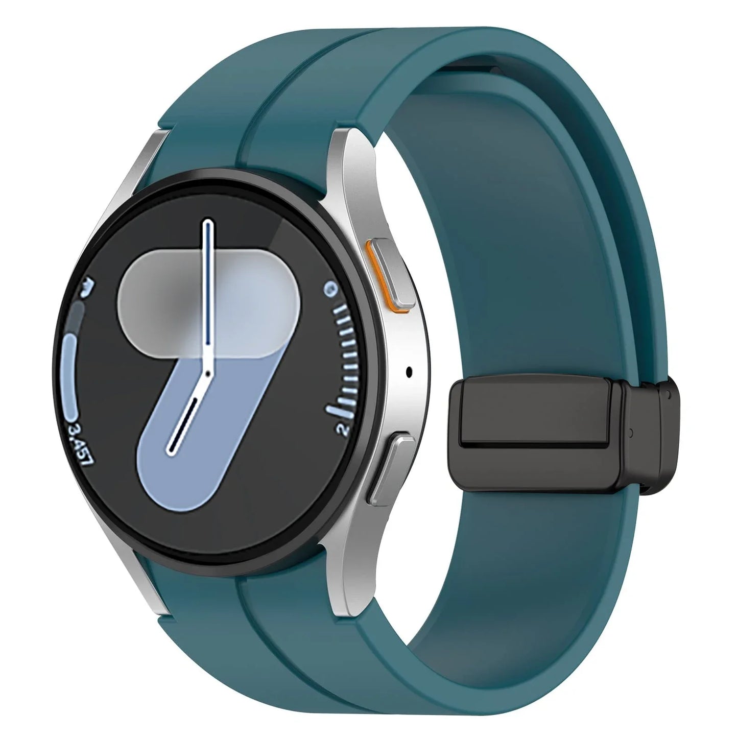 Magnetic Band For Samsung Galaxy Watch 7 6 5 4 44mm 40mm/5 pro 45mm Silicone 20mm watch Bracelet Galaxy 6 classic 43 47 mm strap